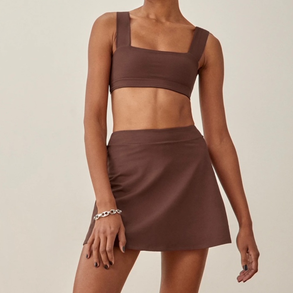 NWT - Reformation Tiffany EcoStretch Active Skort - L